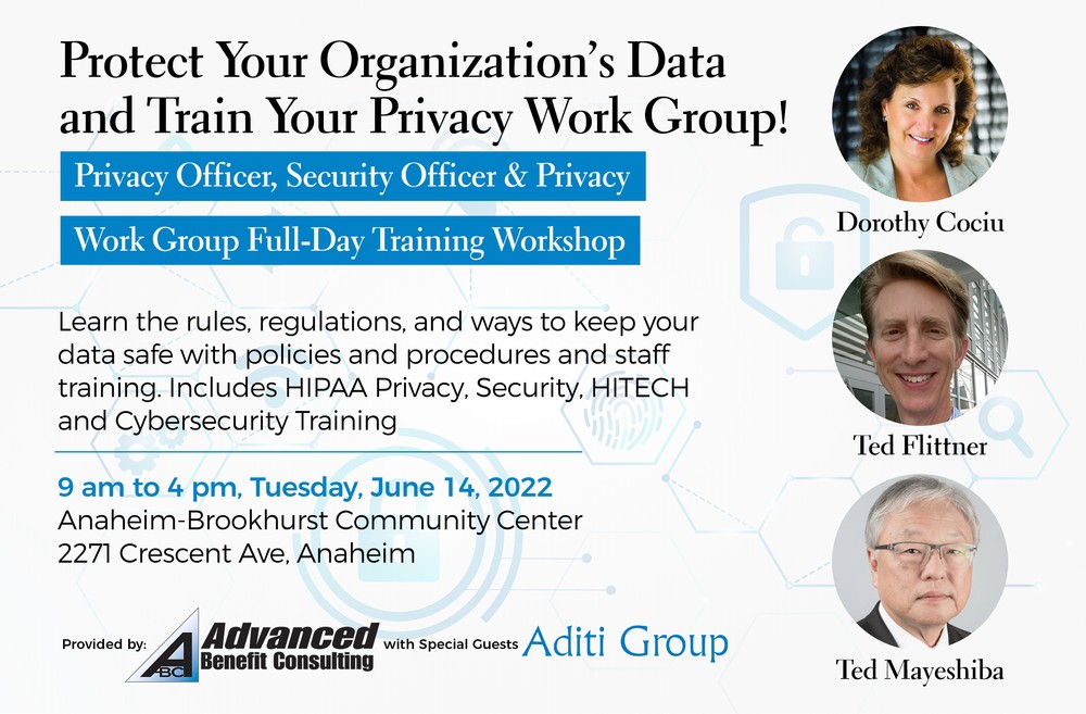 Aditi and ABC HIPAA privacy training