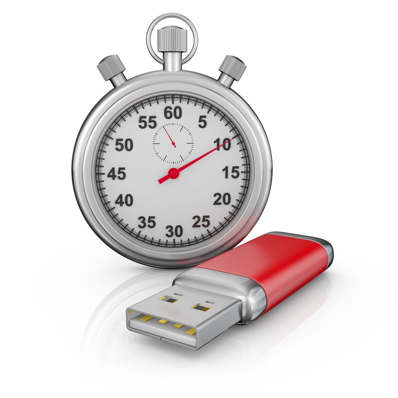 USB drive theft - gone in 60 seconds?